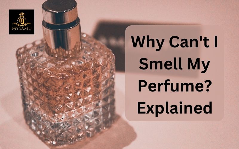 Why can't I smell my expensive perfume?
