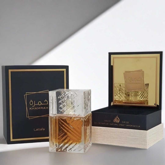 buy Khamrah Unisex Perfume 100ml EDP By Lattafa mysamu.co.uk
