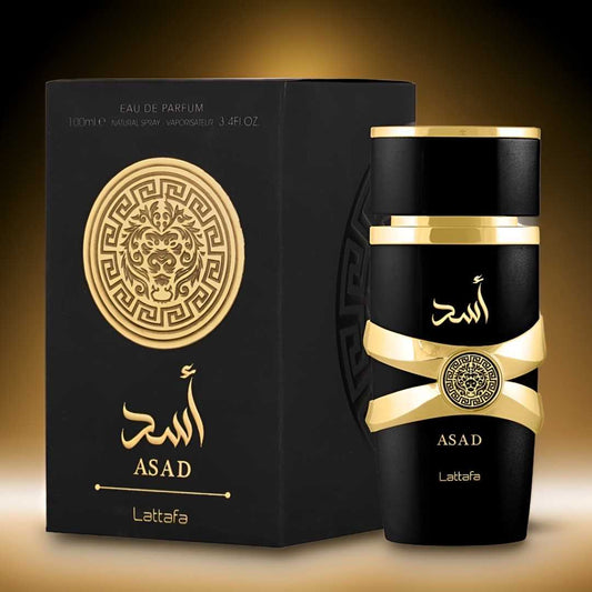 buy Lattafa Asad UK Perfume Unisex Eau De Parfum 100ML mysamu.co.uk