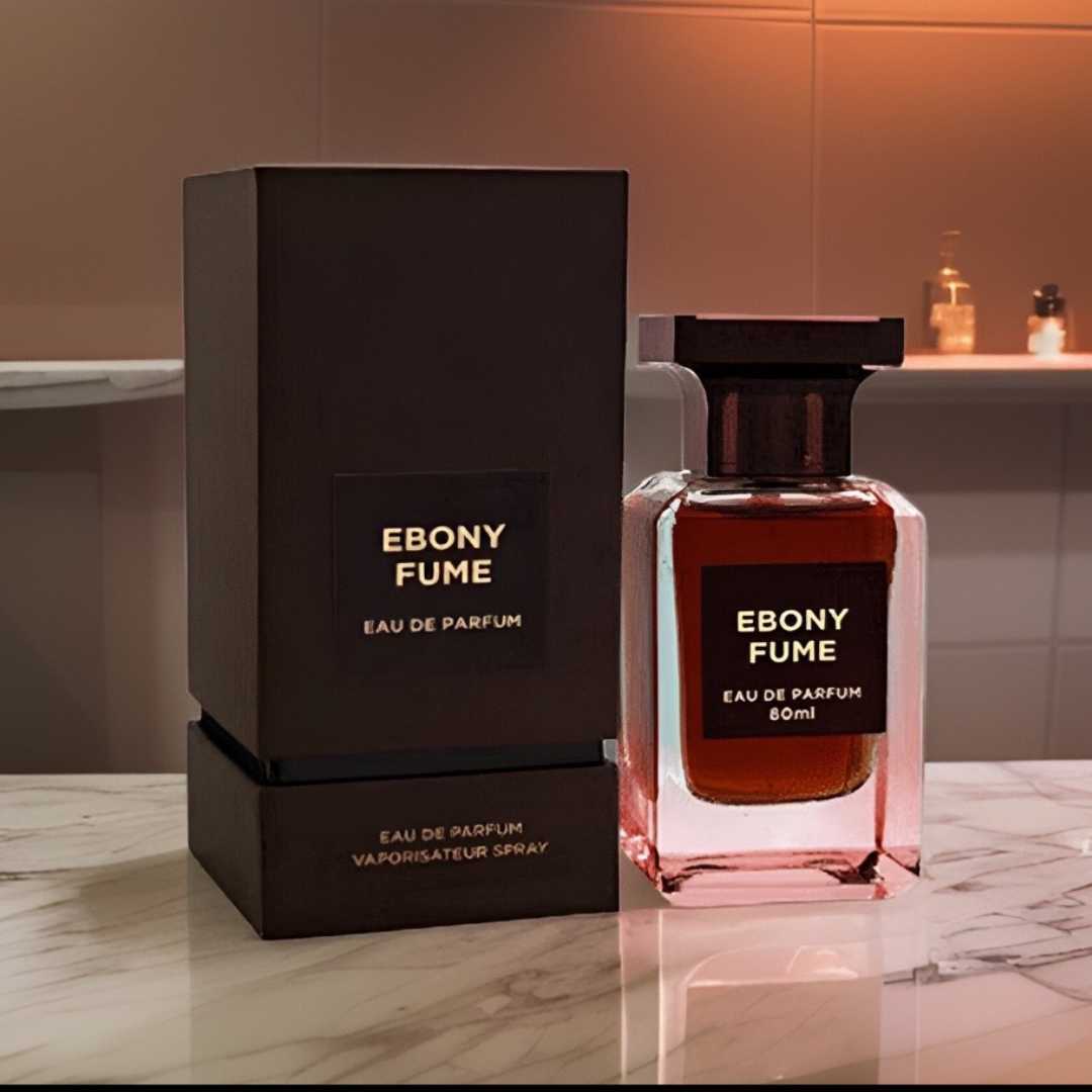 Ebony Fume EDP By Fragrance World Unisex Arabian Scent 80ML