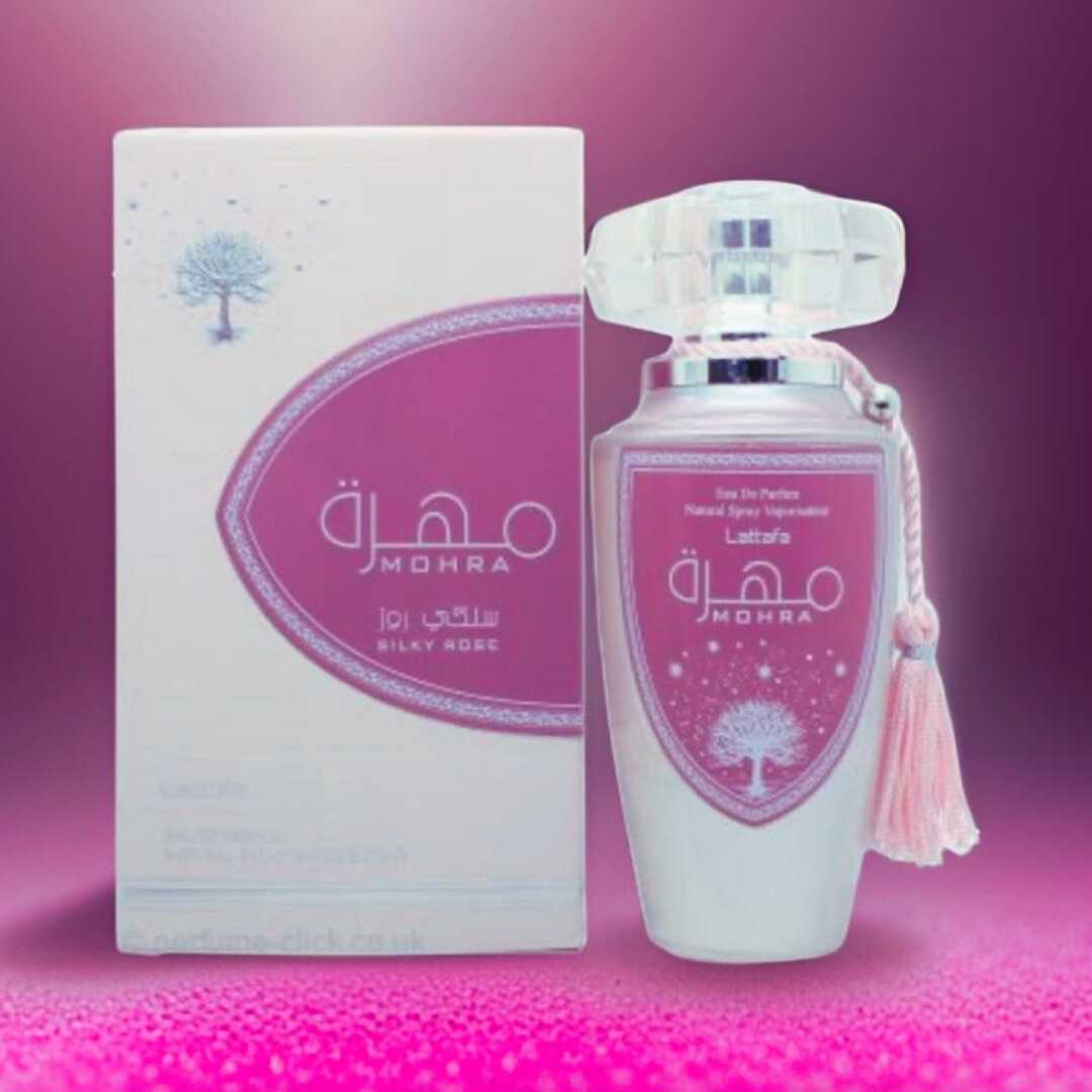 buy Mohra Silky Rose Arabian Women's EDP Perfume By Lattafa 100ML