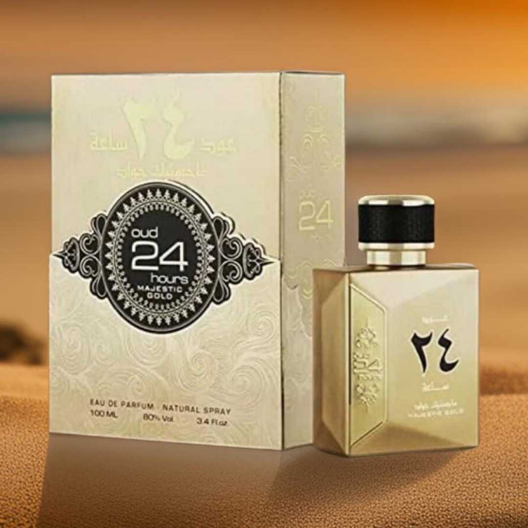 buy Oud 24 Hours Majestic Gold by Ard Al Zaafaran Perfume 100ML